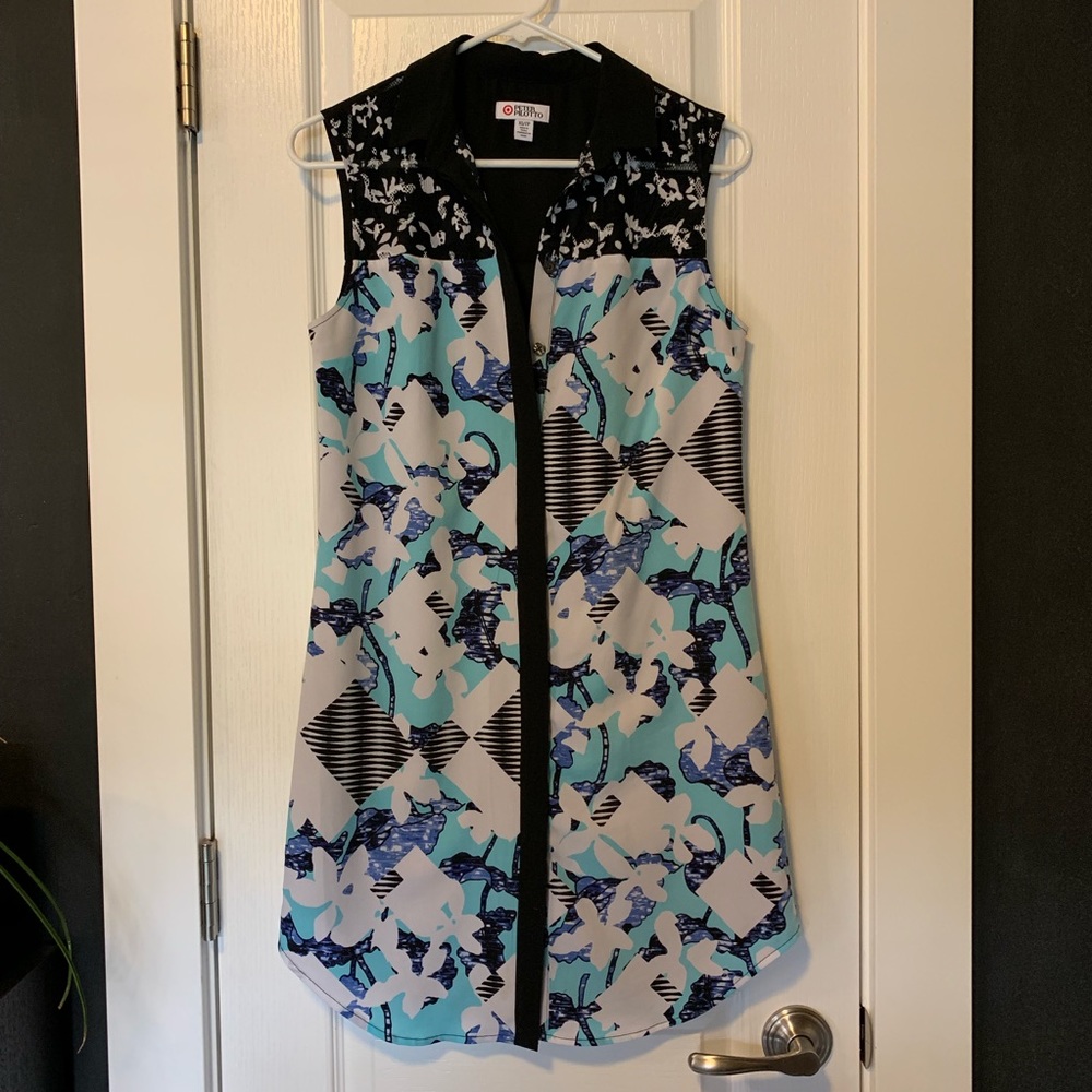Peter Pilotto x Target floral sleeveless dress XS